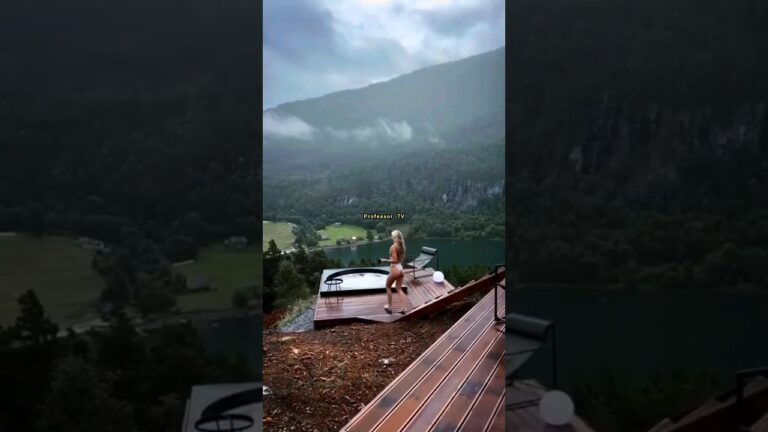 A best Holiday spot in Norway. Cutest Cabin to stay #travel #nature #romantic @bomkanari