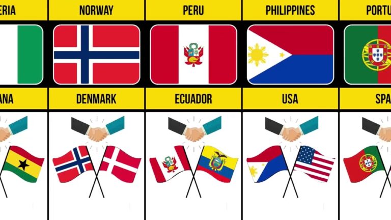 Best Friend of Different Countries | Comparison video