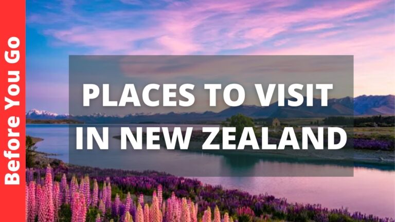 New Zealand Travel Guide: 19 BEST Places to Visit in New Zealand (& Things to Do)
