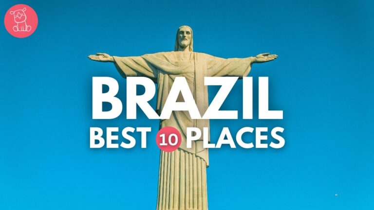 Top 10 BEST Places to Visit in Brazil 🇧🇷 (FREE Travel Packing List 🏝️✈️)