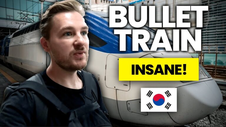 South Korea’s Bullet Train is UNMATCHED 🇰🇷 (Seoul to Busan)