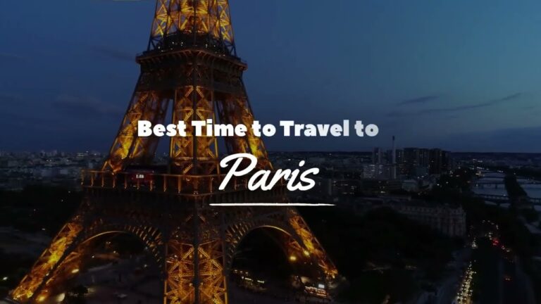 Best Time to Travel to Paris