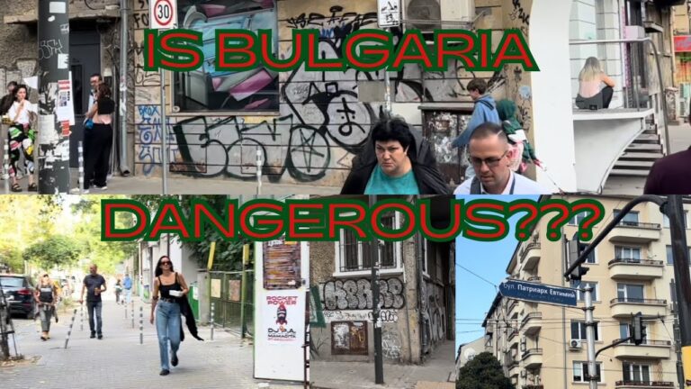 😢 How DANGEROUS is SOFIA, Bulgaria? 🇧🇬