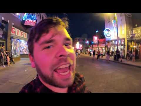 Failed Beale Street / Memphis, Tennessee Barhop / Nightlife video due to Shelby County Health Dept