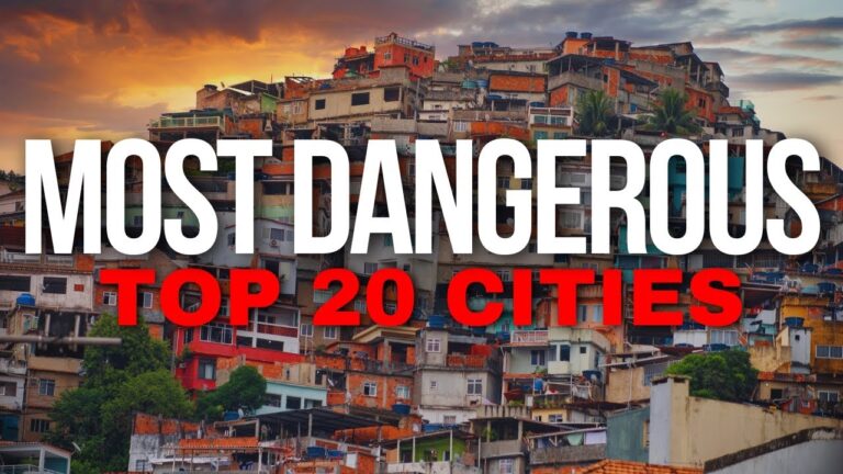 Top 20 Most Dangerous Cities To Visit In The World