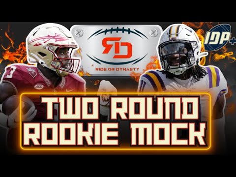 Dynasty Rookie Mock Draft: 2 Rounds of Expert Picks & Strategies