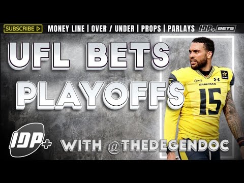 UFL Playoff Best Bets: Conference Championship Picks & Predictions