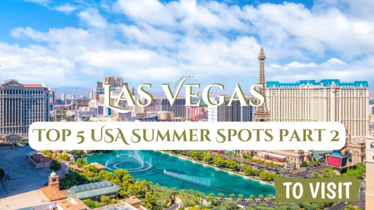 Summer in Las Vegas: attractions, Guide and luxury stays.