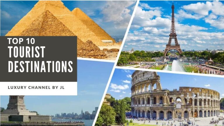 Top 10 Most Popular Tourist Destinations | Luxury Channel By JL