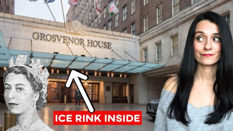 I tried the 5-star hotel where the Queen learned to ice skate