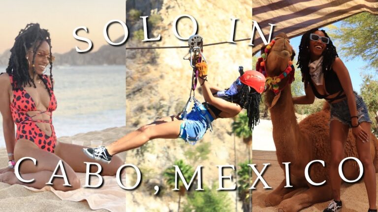 Solo Trip to Cabo | Sunset Cruise, UTV, Ziplines & Camel Ride #cabo #solotravel