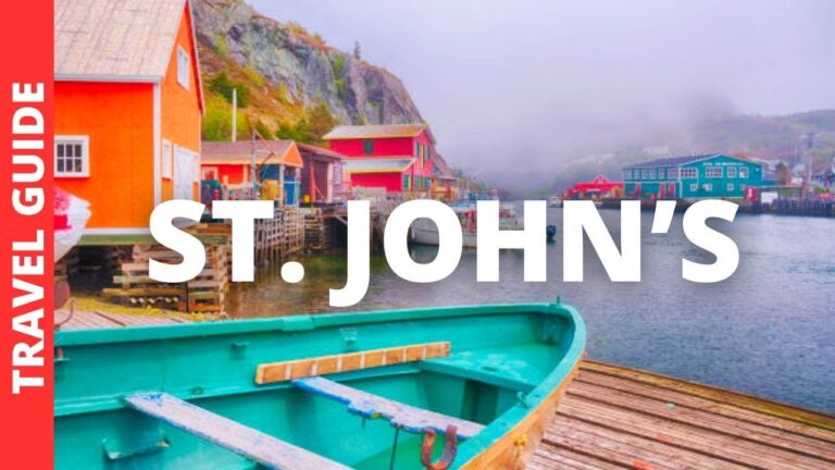 St John’s Newfoundland Travel Guide: 20 BEST Things To Do In St. John’s Canada