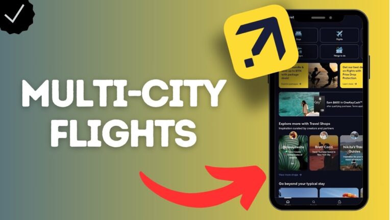 How to Search for Multi-City Flights in the Expedia App