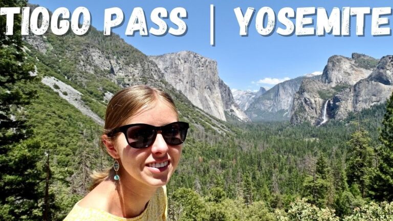 Tioga Pass Yosemite National Park | California Travel Vlog | Roadtrip